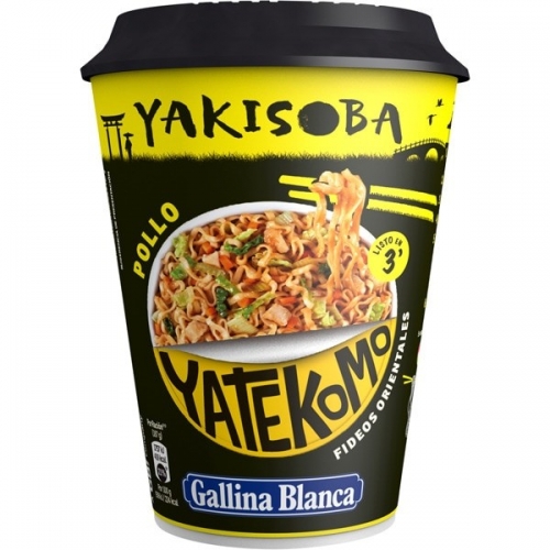 Yatekomo Yakisoba Pollastre 93 g