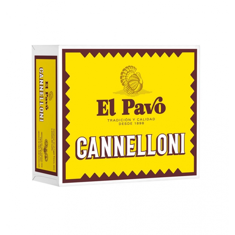 Pasta Canelons El Pavo 25 plq.
