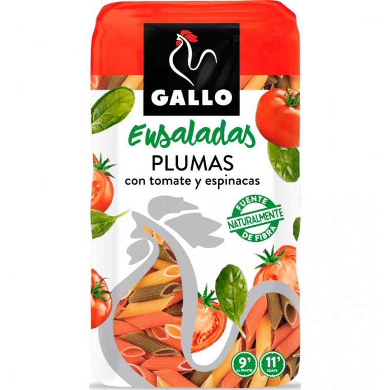 Pasta Gallo Vegetal Plumes 250 g