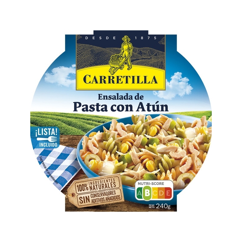 Ensalada de Pasta con Atún  Carretilla