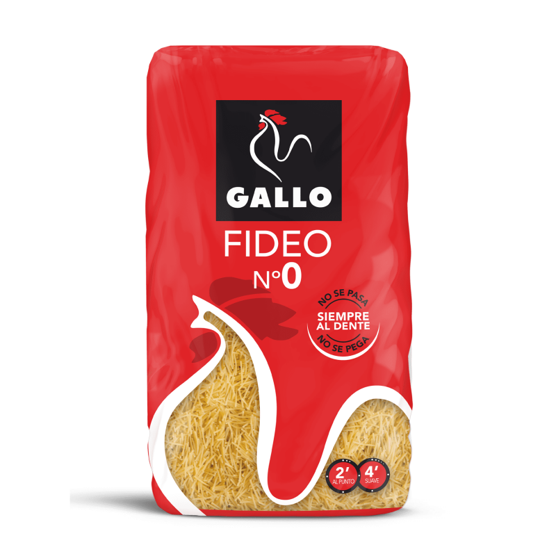 Pasta Gallo fideo Nº 0