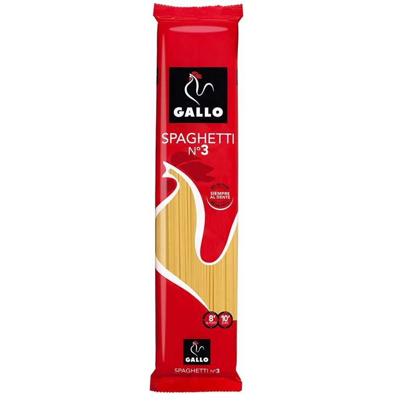 Pasta Gallo Espagueti Nº 3 450 g