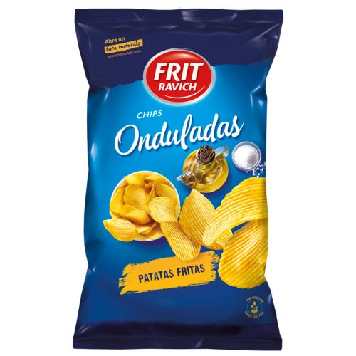 Patates Fregides Ondulades Frit and Ravich