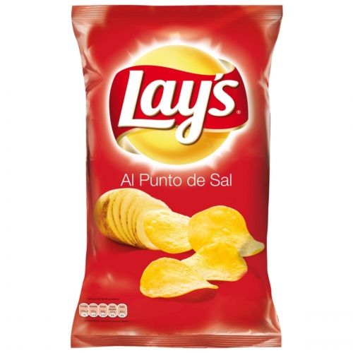 Patates Lay's al Punto de Sal 155 g