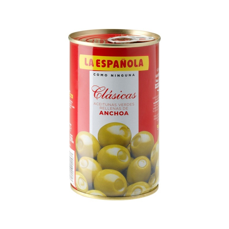 Olives La Española Farcides d'Anxoves Clàssiques 350 g