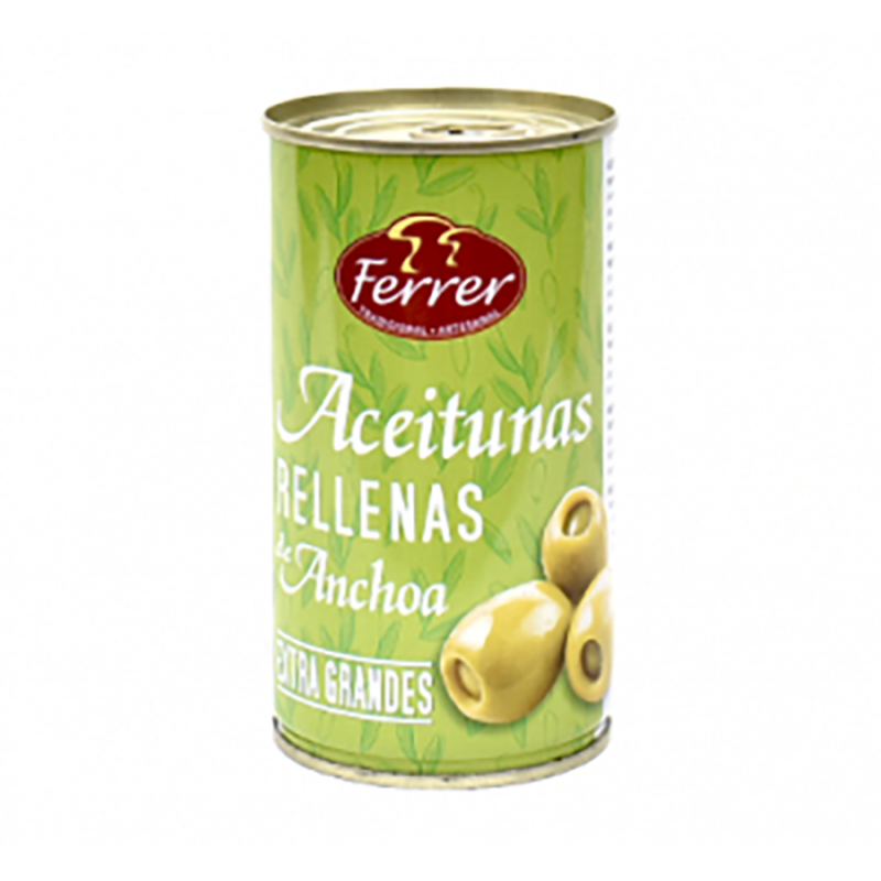 Aceitunas Ferrer Rellenas de Anchoa 350g