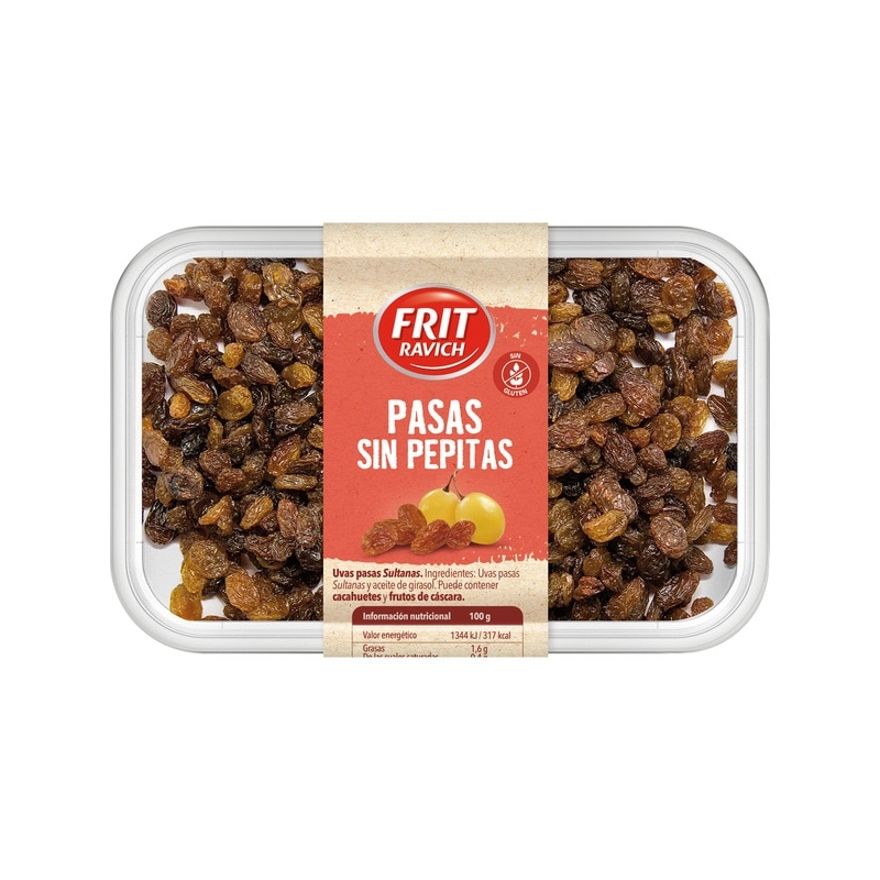 Pasas sin Pepitas Frit and Ravich 150 g