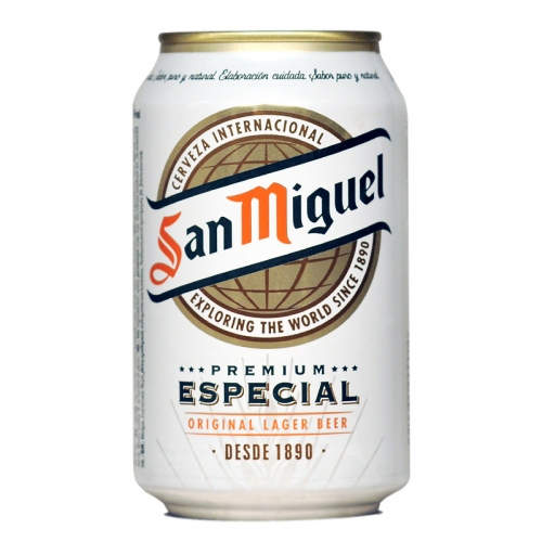 Cervesa San Miguel llauna