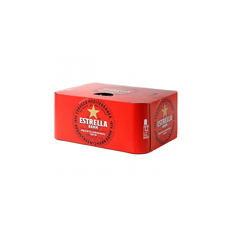 Cervesa Estrella Damm llauna pack 12x33 cl